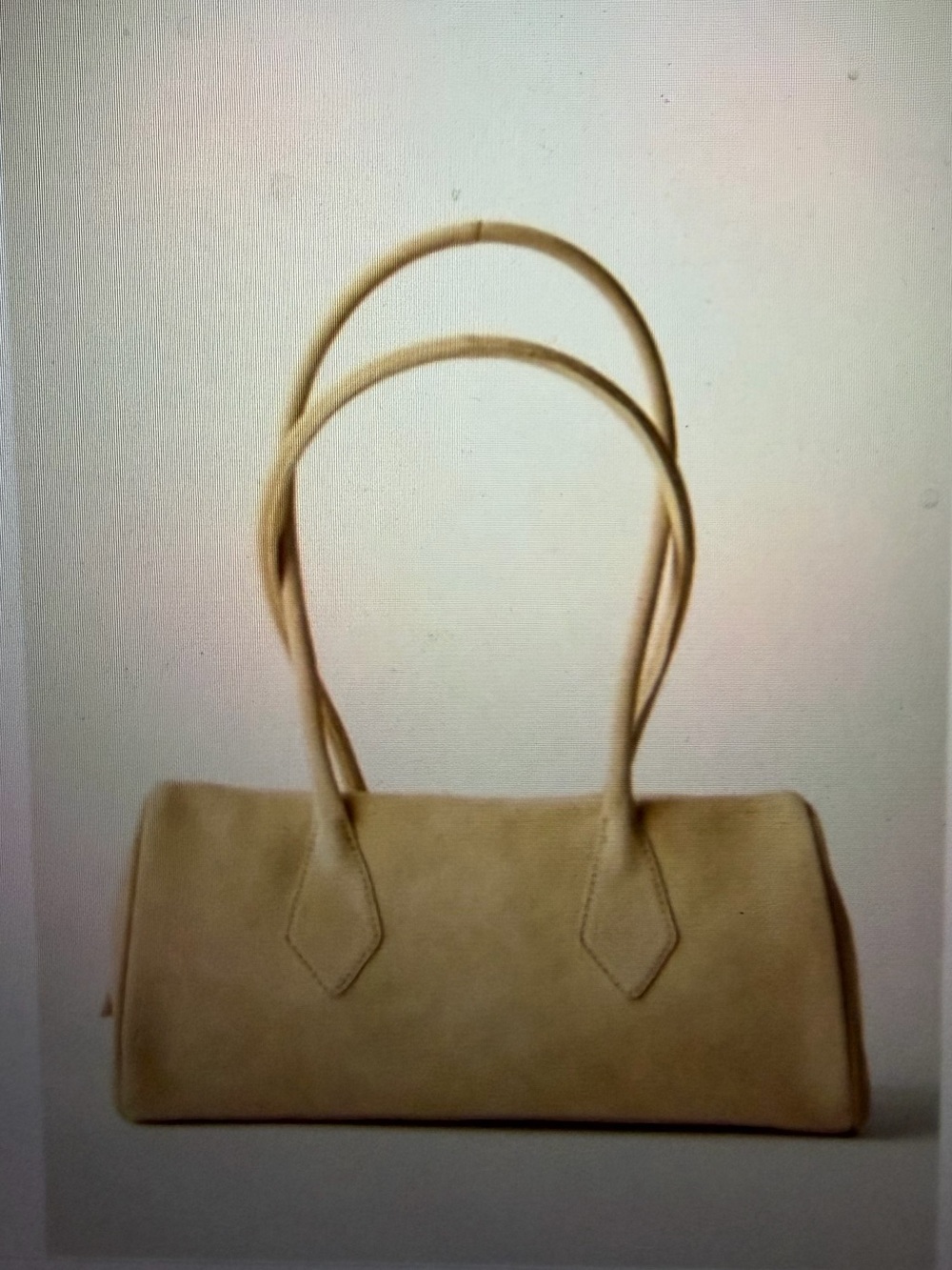 Free People Sierra Tan Suede Shoulder Bag